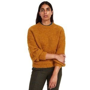Frank & Oak mustard yellow sweater size XS